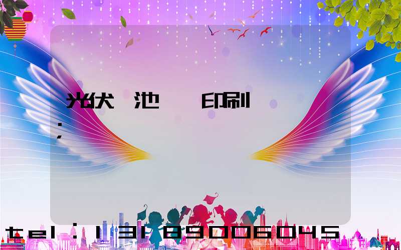 光伏電池絲網印刷設備龍頭